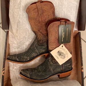 lucchese stonewashed boots